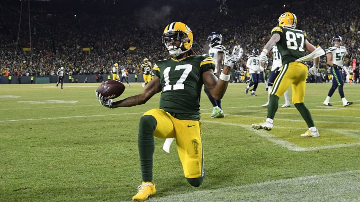 Davante Adams has become the NFL's touchdown king at wide receiver.