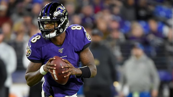 Madden NFl 21 cover athlete Lamar Jackson of the Baltimore Ravens Madden NFl 21 cover athlete Lamar Jackson of the Baltimore Ravens