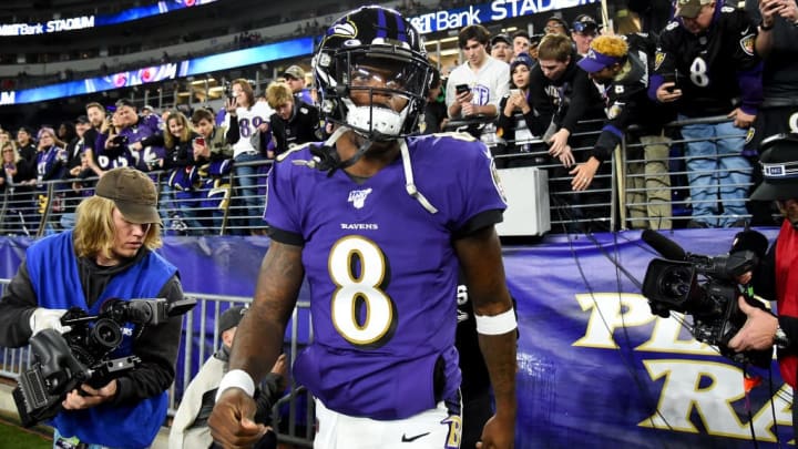 Lamar Jackson was the NFL's MVP in 2019.