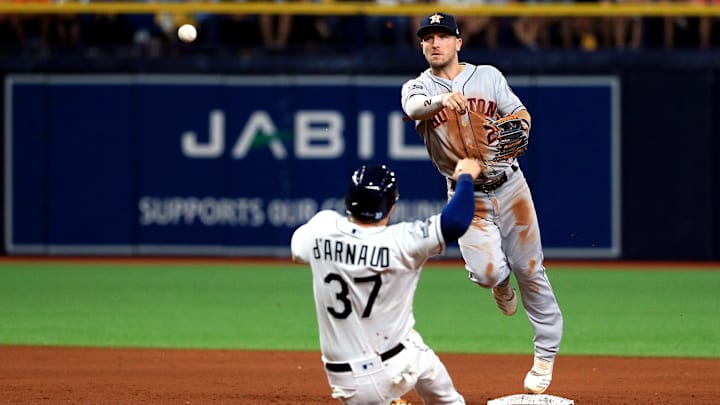 Divisional Series - Houston Astros v Tampa Bay Rays - Game Four