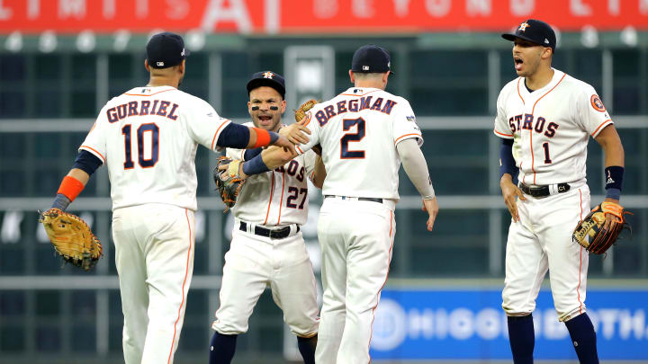Divisional Series - Tampa Bay Rays v Houston Astros - Game Two Divisional Series - Tampa Bay Rays v Houston Astros - Game Two