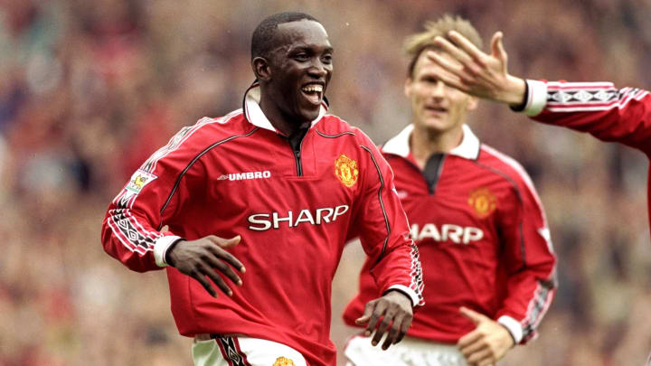 Yorke only spent four years at Old Trafford, before joining Blackburn