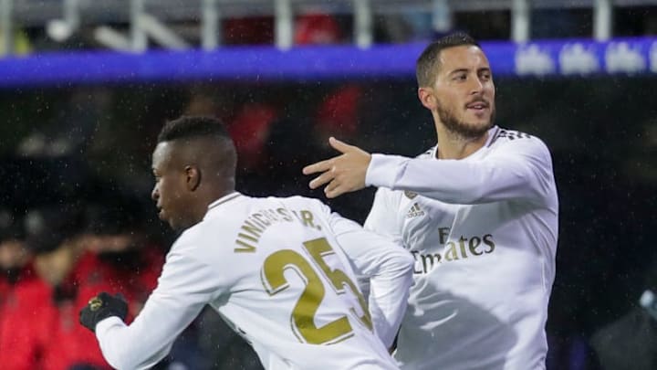 Hazard y Vinicius serán clave en las opciones blancas de remontada