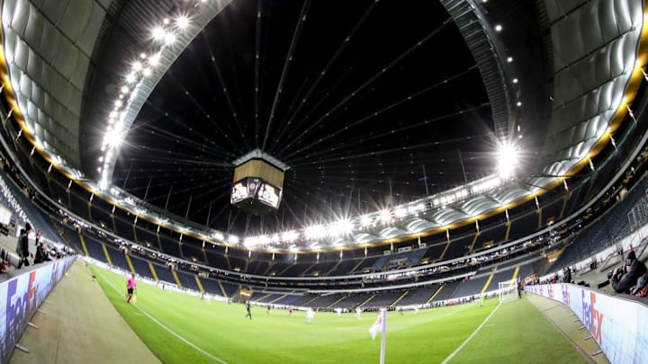 Bereits im März vor leeren Rängen: Frankfurt gegen Basel in der Europa League