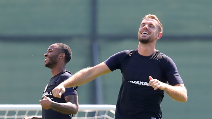 Jordan Henderson & Raheem Sterling