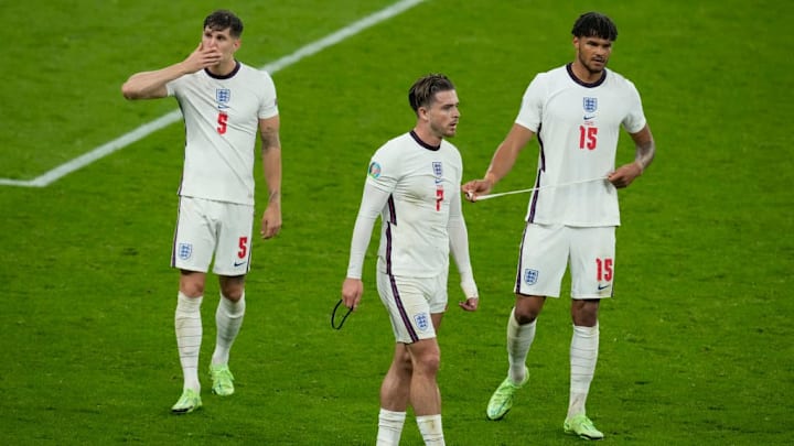 John Stones, Jack Grealish, Tyrone Mings