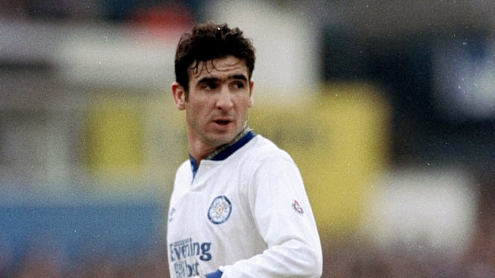 Eric Cantona of Leeds United