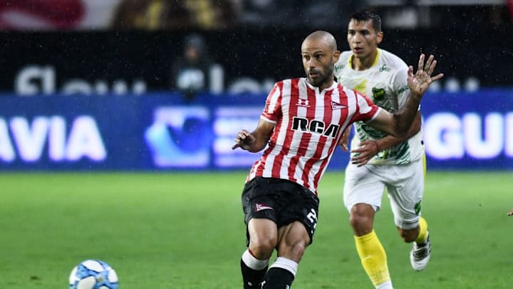 Mascherano debutó con Argentina de la mano de Bielsa