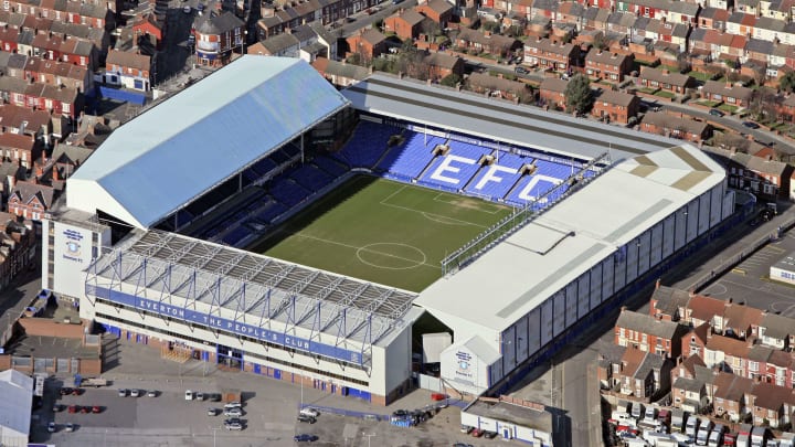 The Merseyside derby may not be played at Goodison Park