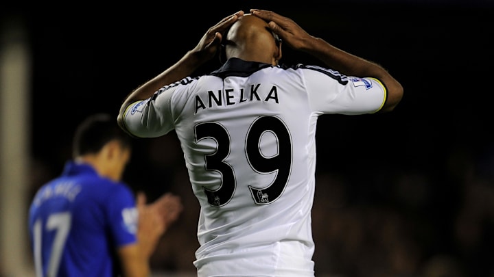 Nicolas Anelka a côtoyé les sommets avec les Blues entre 2008 et 2012.  