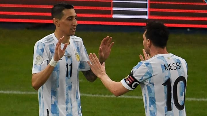 Messi y Di María