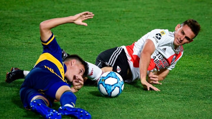 FBL-ARGENTINA-BOCA-RIVER - Borré y Capaldo.