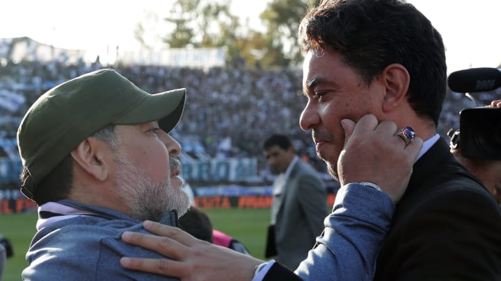 Maradona reconoció su gran admiración por Marcelo Gallardo