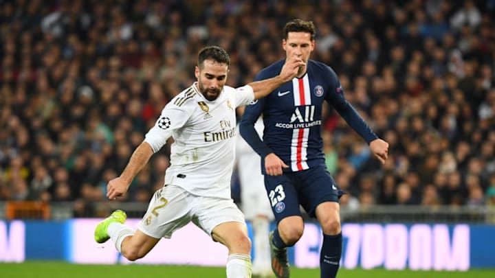 El PSG salvó un empate en el Bernabeu