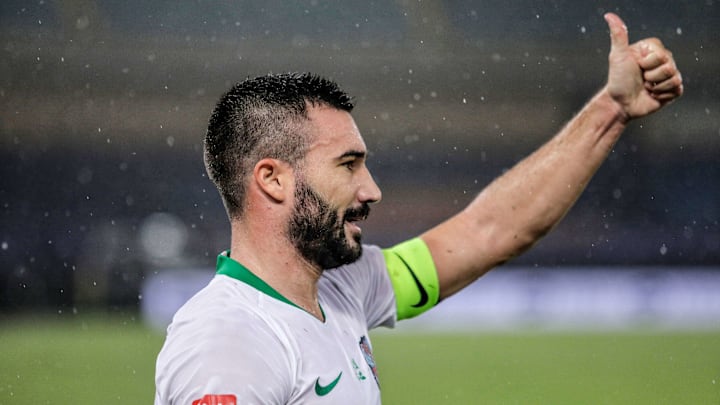 Jogador atua na China | FBL-CHN-ASIA-CSL Jogador atua na China | FBL-CHN-ASIA-CSL