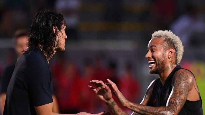 Cavani y Neymar