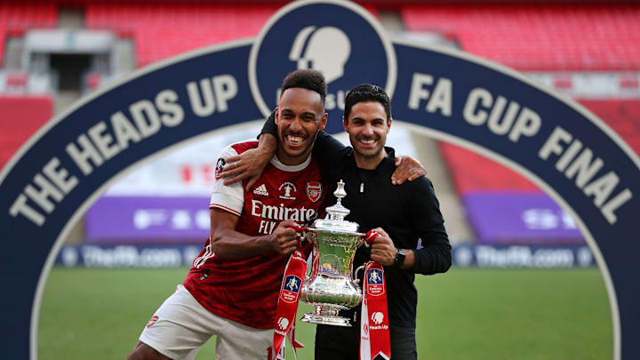 Mikel Arteta & Pierre-Emerick Aubameyang