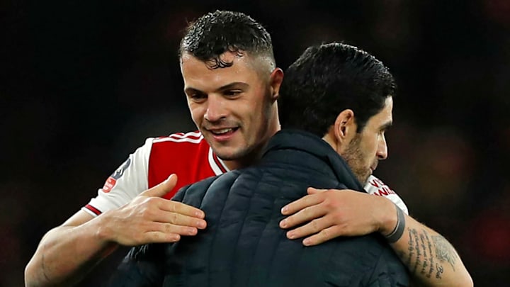 Granit Xhaka & Mikel Arteta // Arsenal Granit Xhaka & Mikel Arteta // Arsenal