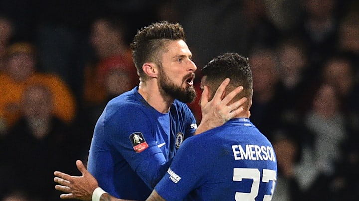 Olivier Giroud & Emerson Palmieri Olivier Giroud & Emerson Palmieri