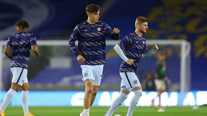Havertz y Werner en Chelsea