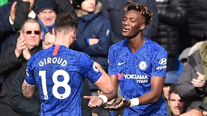 Olivier Giroud remplacé par Tammy Abraham face aux Spurs de Tottenham