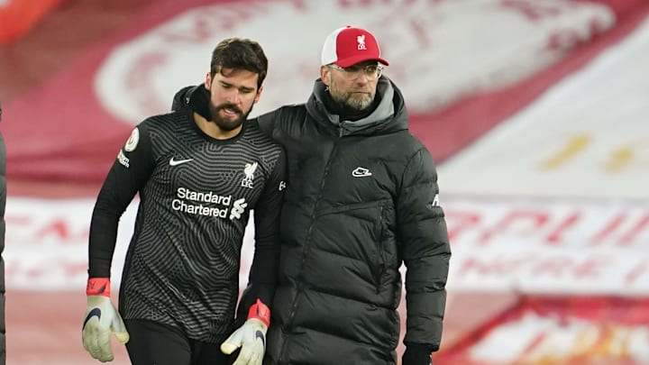 Jurgen Klopp & Alisson Becker