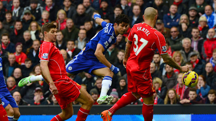 Diego Costa (tengah) / Chelsea FC