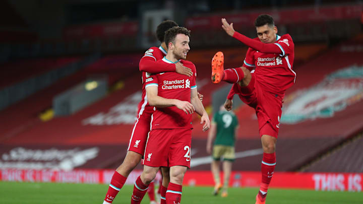 Diogo Jota dan Roberto Firmino