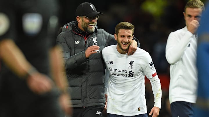 Jurgen Klopp dan Adam Lallana