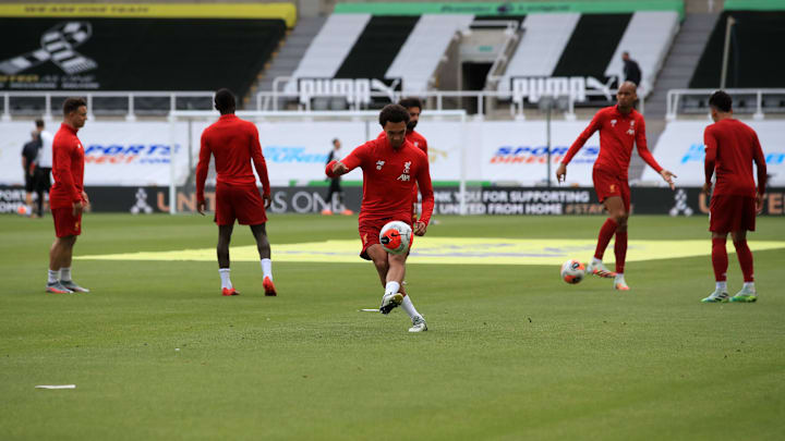 Sesi latihan Liverpool