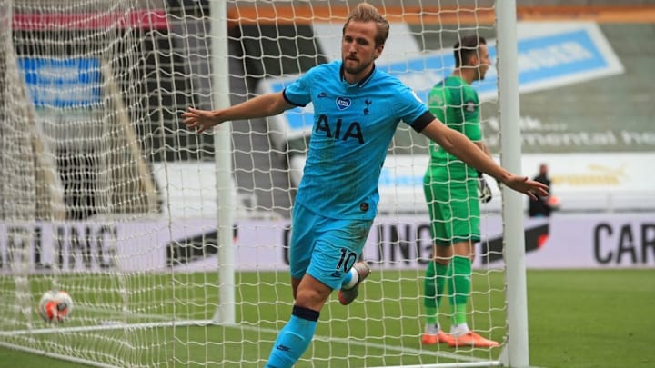 Kane scored his 200th Premier League goal in the 3-1 win over the Magpies