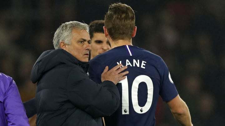 Jose Mourinho & Harry Kane / Tottenham Hotspur Jose Mourinho & Harry Kane / Tottenham Hotspur