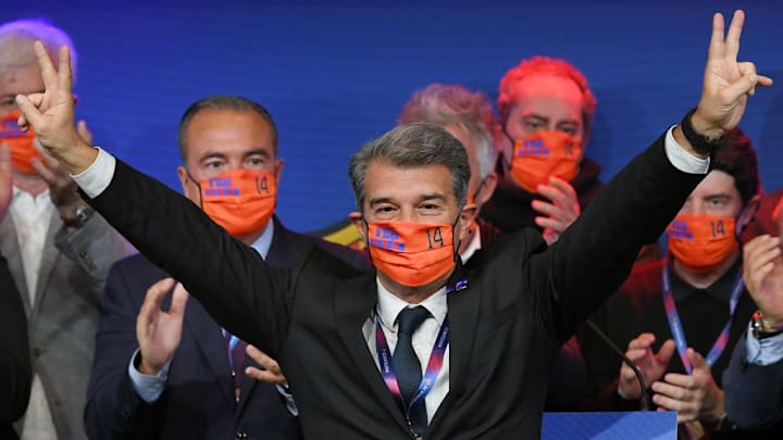Uma das maiores missões de Joan Laporta, novo presidente do Barcelona, é convencer Messi a ficar. 