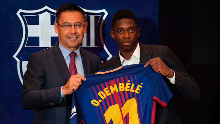 FBL-ESP-LIGA-BARCELONA-DEMBELE FBL-ESP-LIGA-BARCELONA-DEMBELE