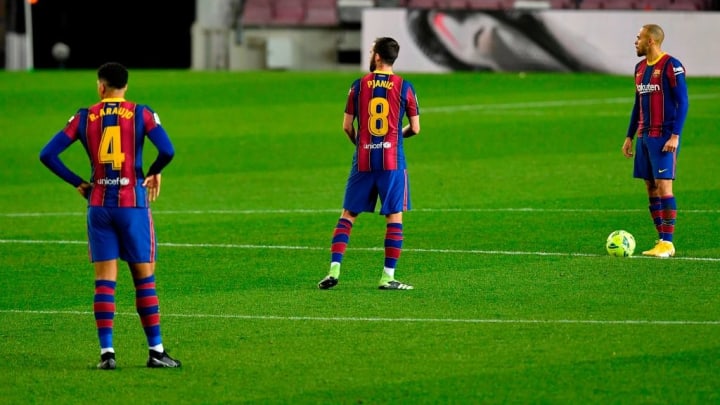 El Barcelona jugó un mal partido ante el Eibar