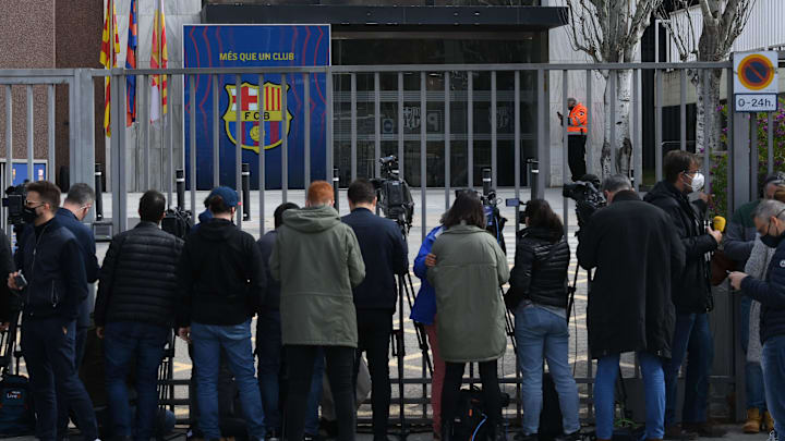 FBL-ESP-LIGA-BARCELONA-POLICE FBL-ESP-LIGA-BARCELONA-POLICE