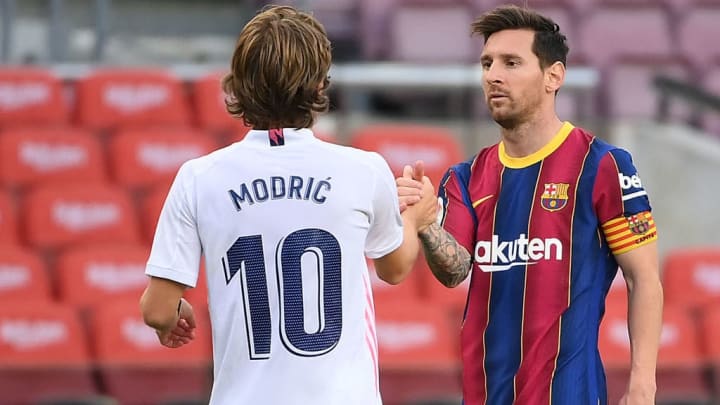 Messi face au Real Madrid lors du Clasico cette année
