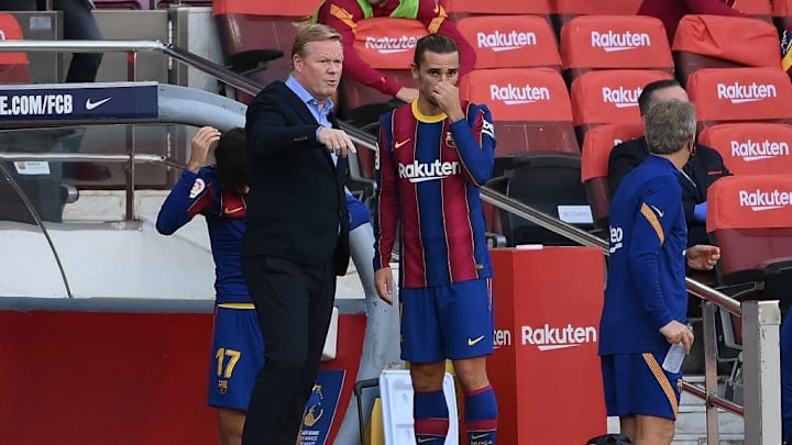 Griezmann fue suplente contra el Real Madrid