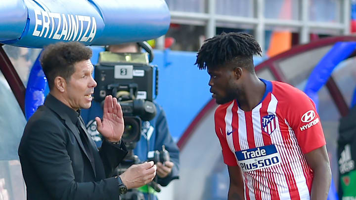 Diego Simeone & Thomas Partey 