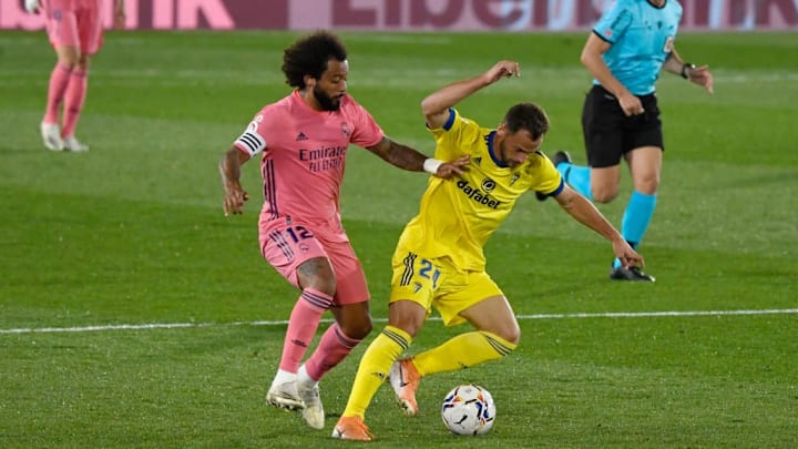 Marcelo estuvo flojo durante todo el partido