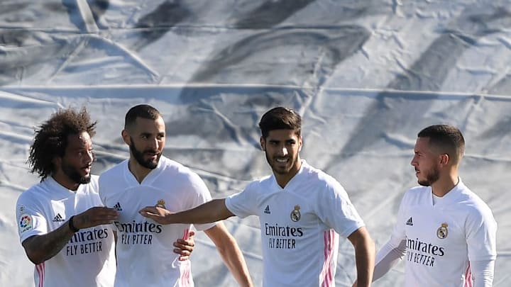Hazard, Asensio y Benzema, el tridente del Madrid