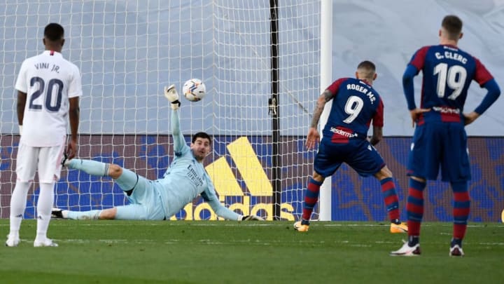 Thibaut Courtois a sorti un penalty dans ce match.