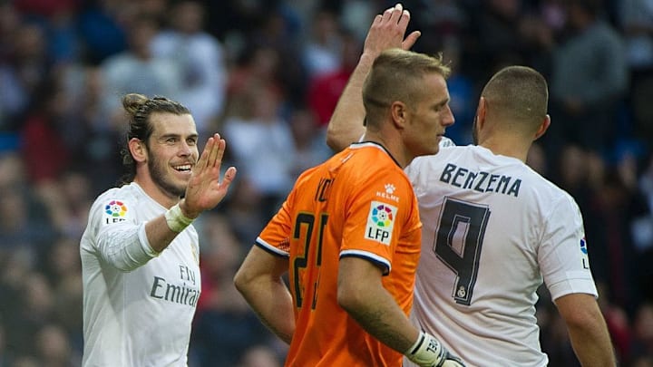 Gareth Bale hizo cuatro goles ante el Rayo Vallecano en 2015