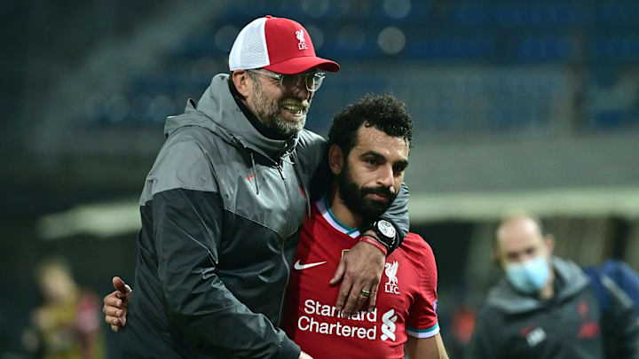 Jurgen Klopp & Mohamed Salah