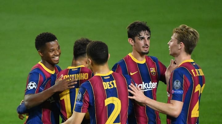 El FC Barcelona brilló con cinco tantos