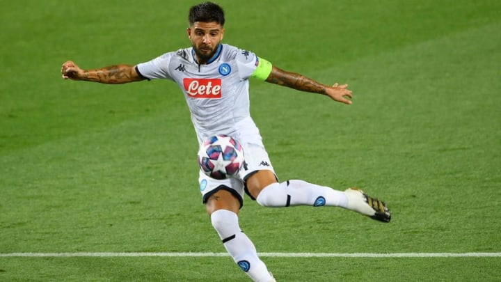 Insigne was the star of Napoli's attacking front line 