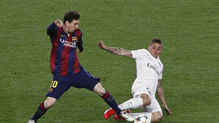 Marco Verratti & Lionel Messi