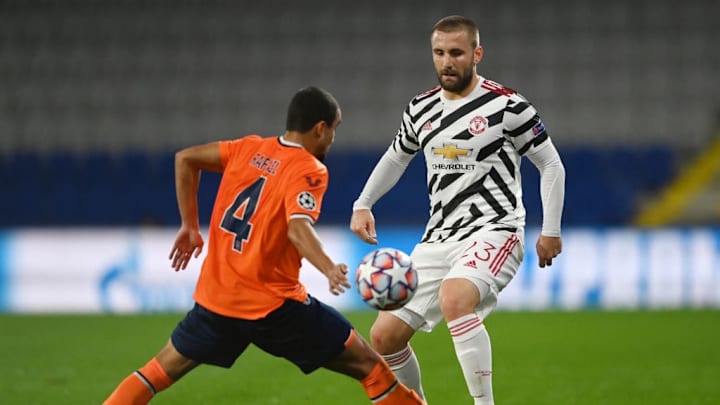 Luke Shaw a été l'un des seuls macuniens à montrer de l'envie ce mercredi soir