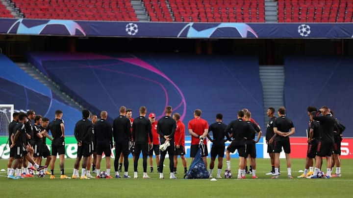 Barcelona vs Bayern Munchen akan saling berhadapan pada Sabtu (15/8) dinihari WIB