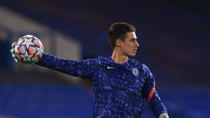 Kepa no saltó al césped